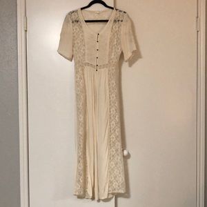 Cream lace Duster/Cardigan
